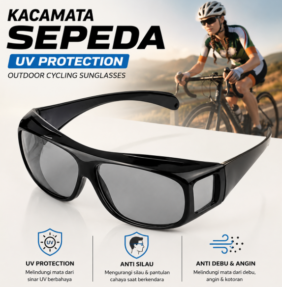 Kacamata Riding Anti-UV